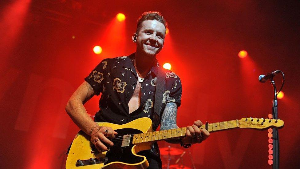 Danny Jones of McFly