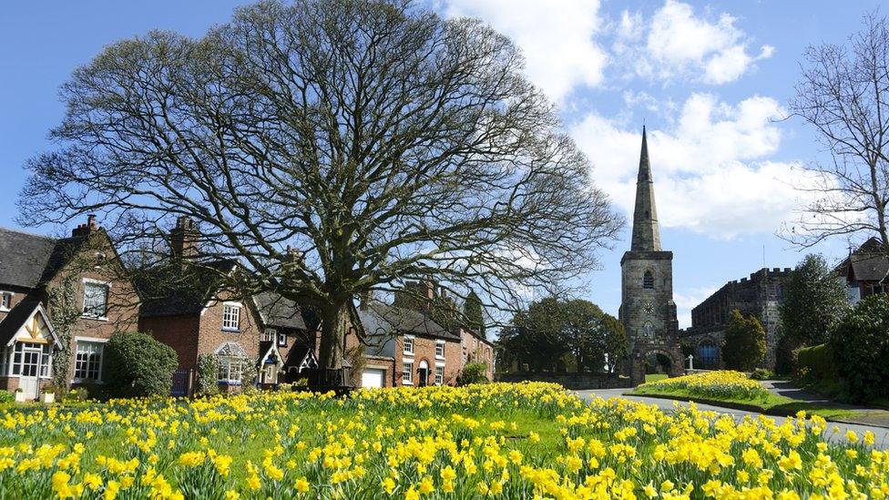 Spring day in England