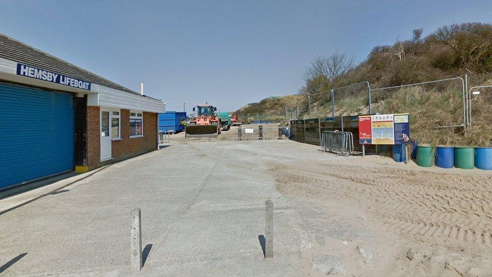 Hemsby Lifeboat station