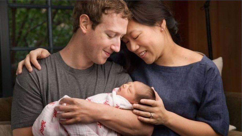 Mark Zuckerberg and Priscilla Chan