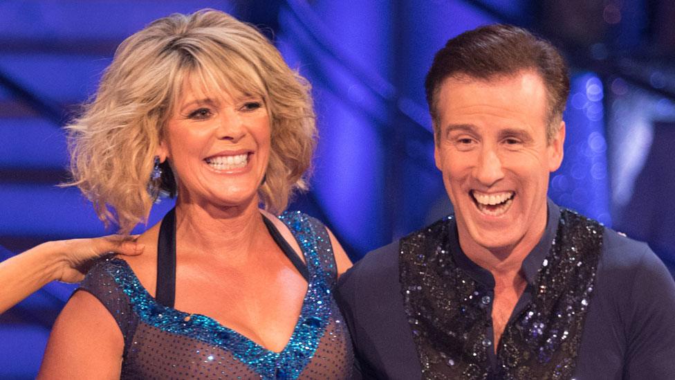 Ruth Langsford with Anton Du Beke