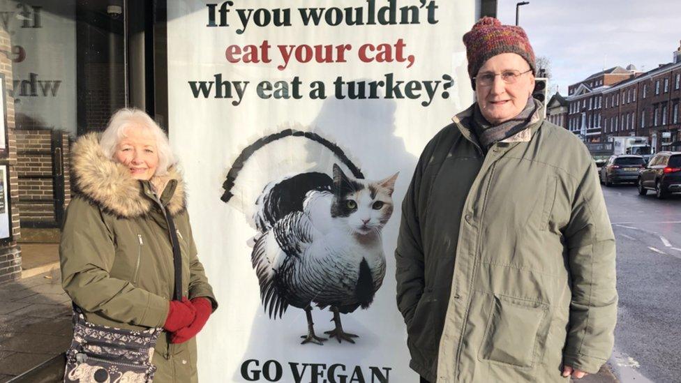 Peta poster in York