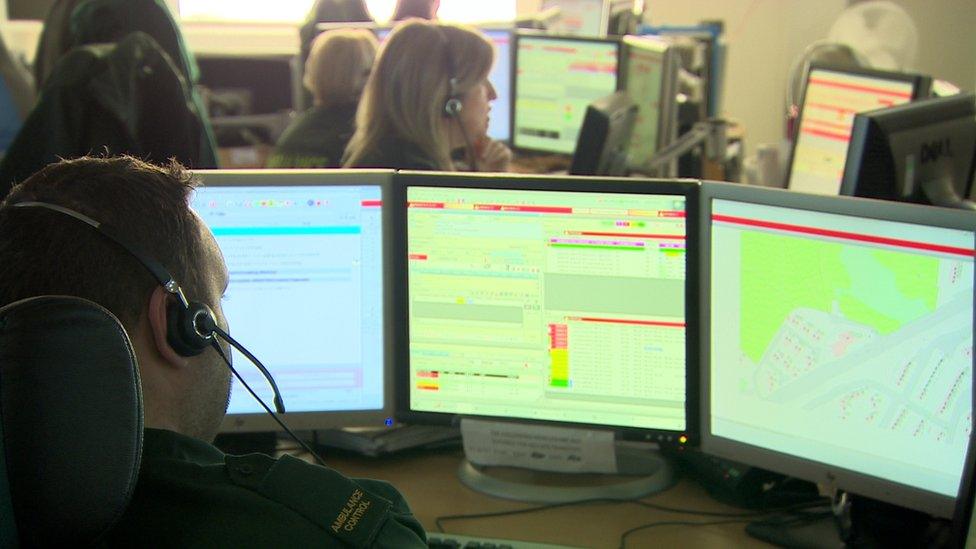 Belfast Ambulance call centre