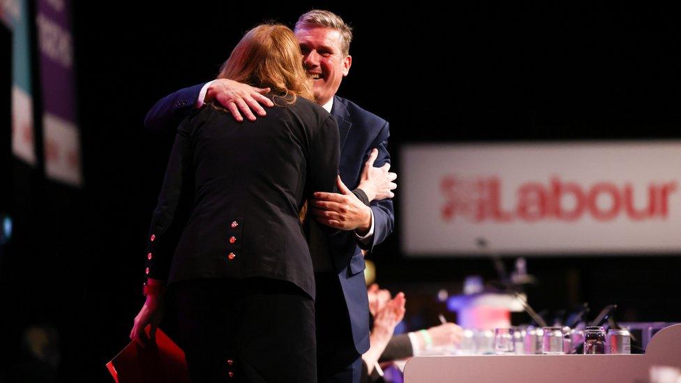 Angela Rayner and Sir Keir Starmer