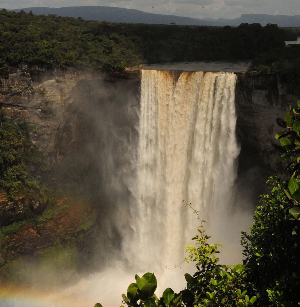 Kaieteur Falls - the world's highest single-drop waterfall