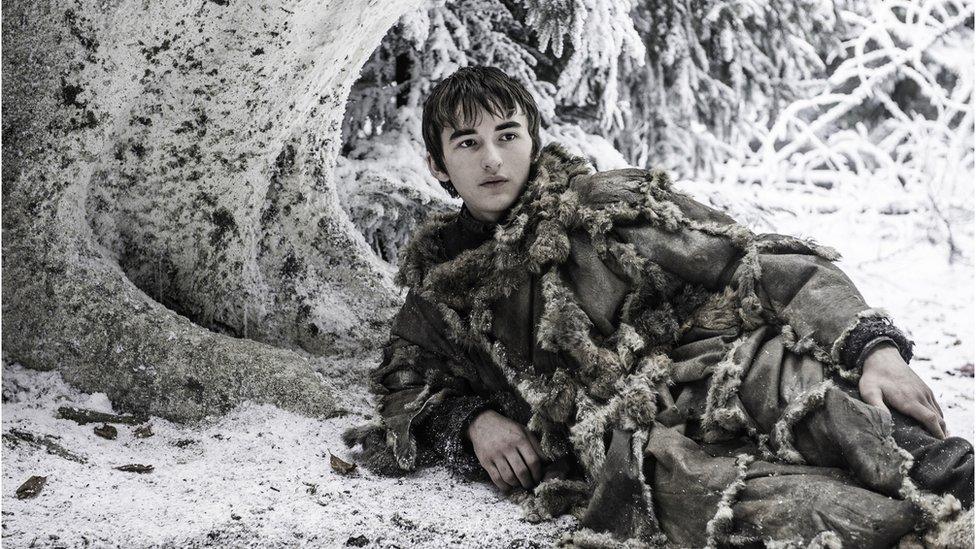 Isaac Hempstead, who plays Bran Stark