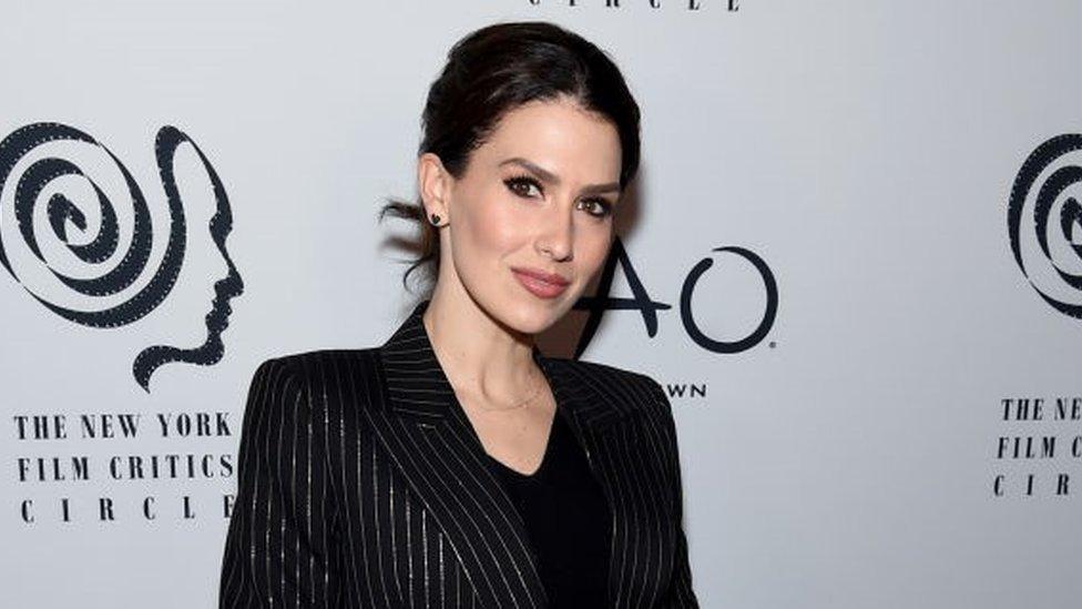 Hilaria Baldwin attends the 2019 New York Film Critics Circle Awards at TAO Downtown on January 07, 2020