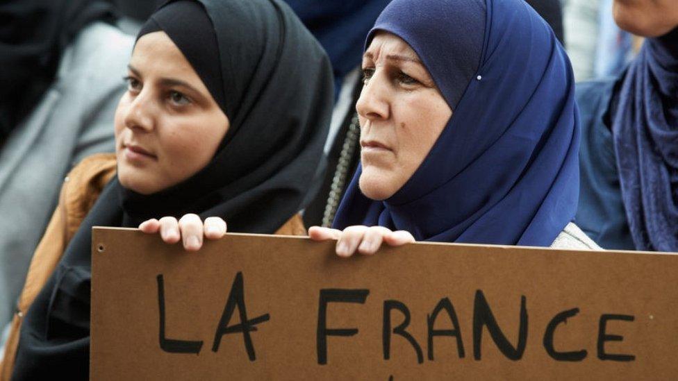 Anti-Islamophobia rally in Toulouse, 27 Oct 19