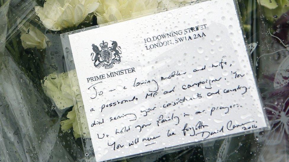 Tribute from David Cameron