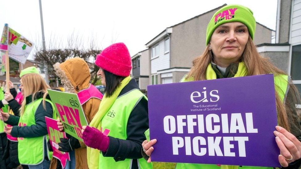 strike in Dunfermline