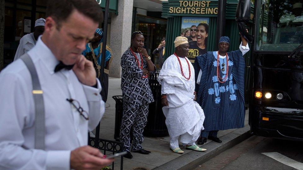 Ooni of Ife in US