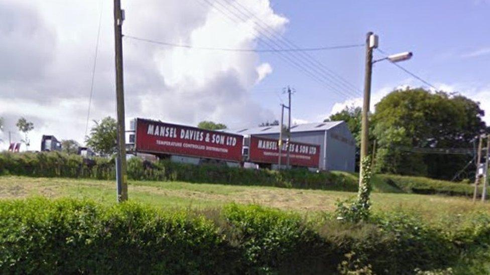 Mansel Davies and Son headquarters