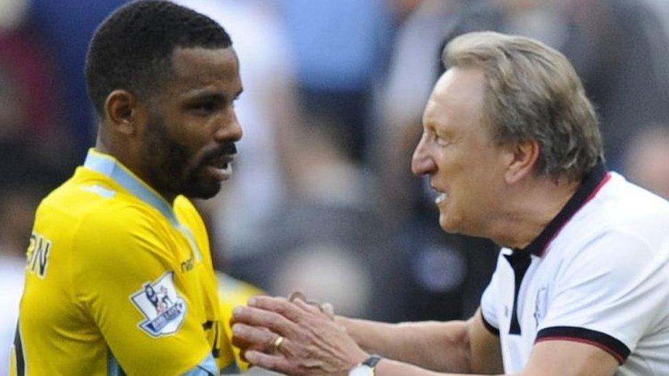 Jason Puncheon and Neil Warnock