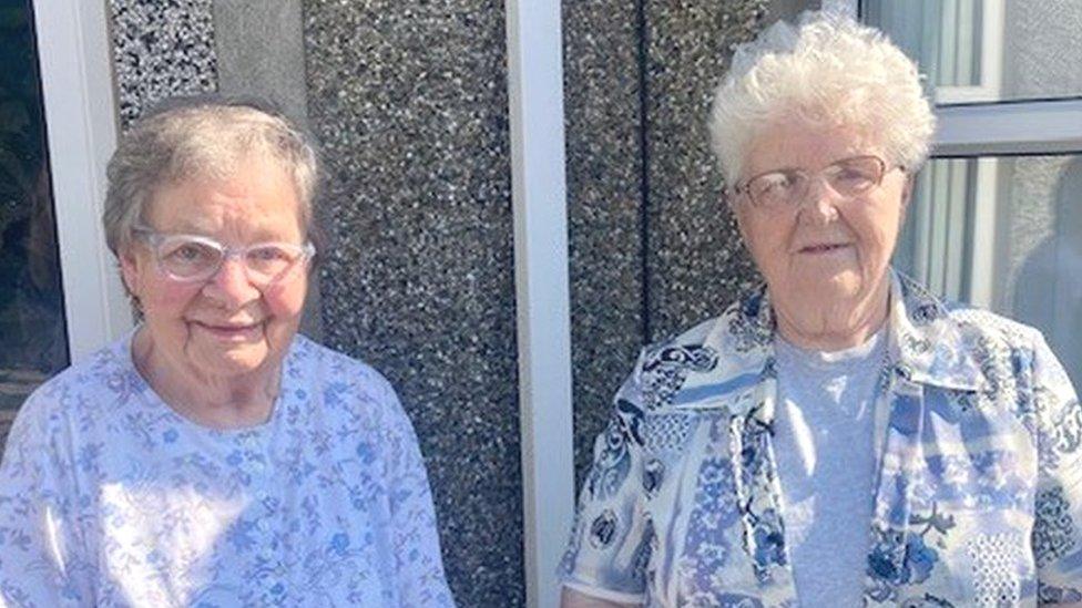 Ceinwen Hughes and Glenys Williams