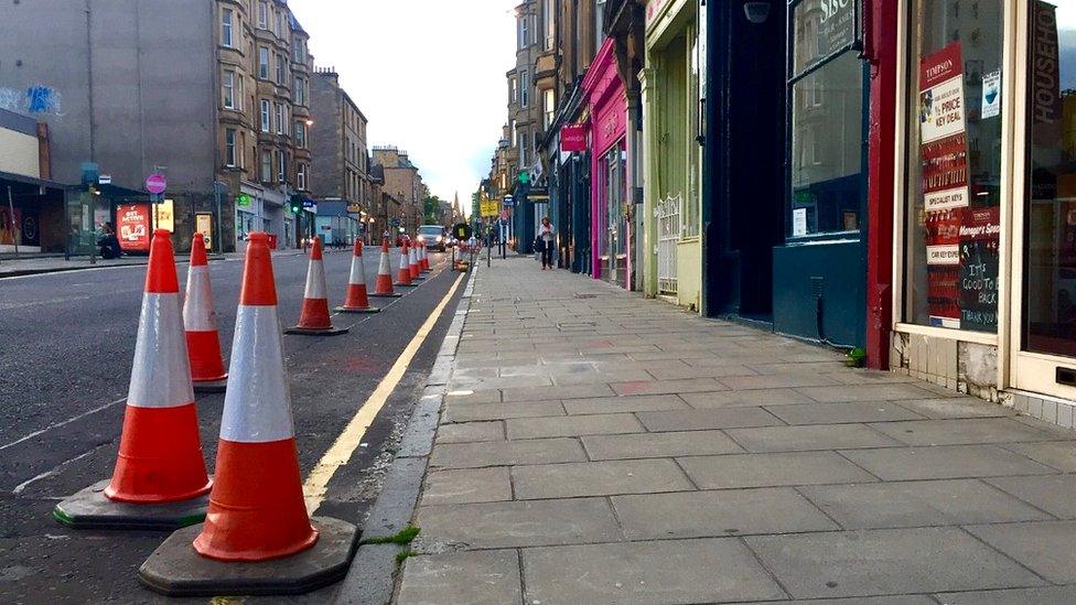 Morningside Road in Edinburgh