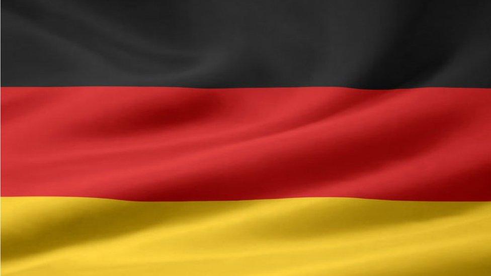 This is a photo of the German Flag.