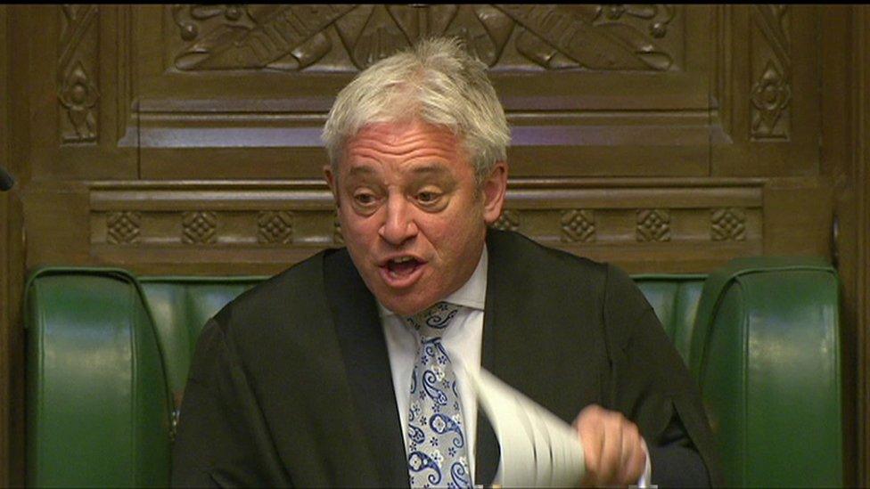 Speaker John Bercow