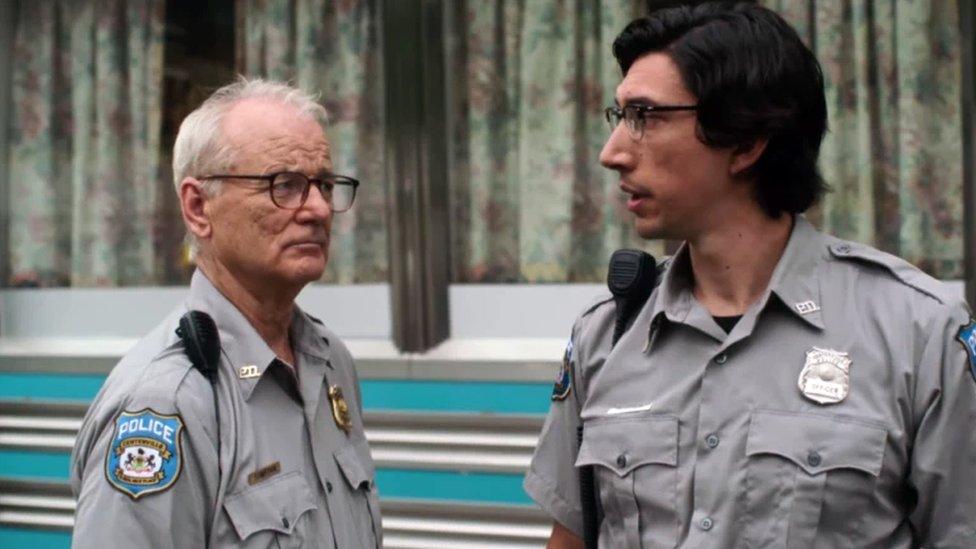 Bill Murray and Adam Driver