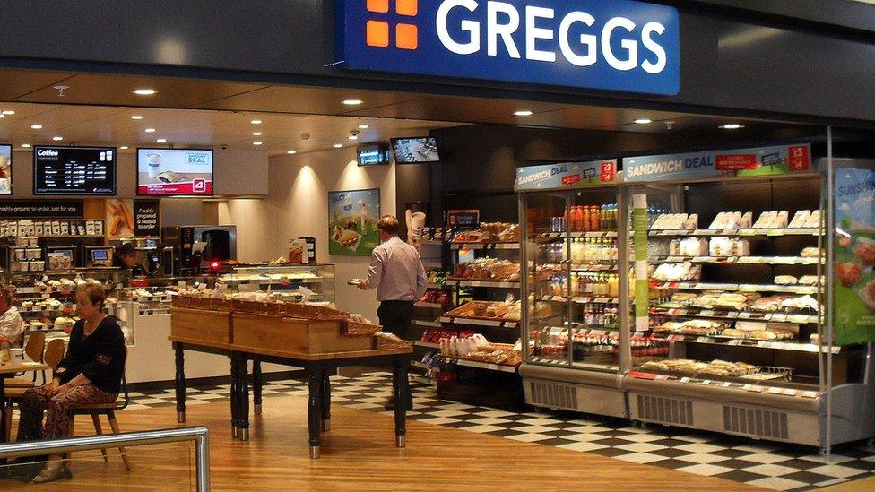 modern Greggs store