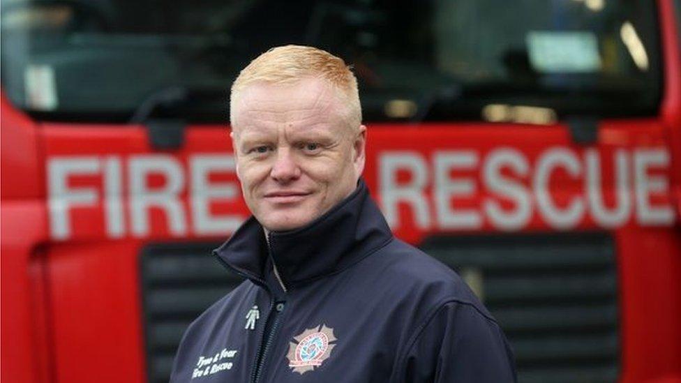 Tyne and Wear Fire and Rescue Service chief fire officer Chris Lowther