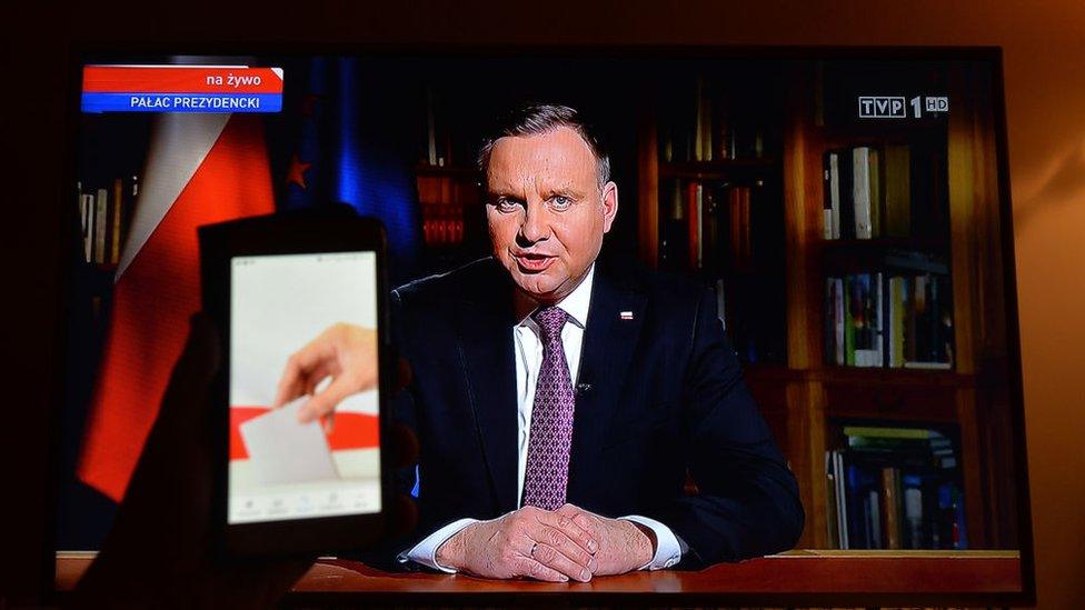 Polish President Andrzej Duda