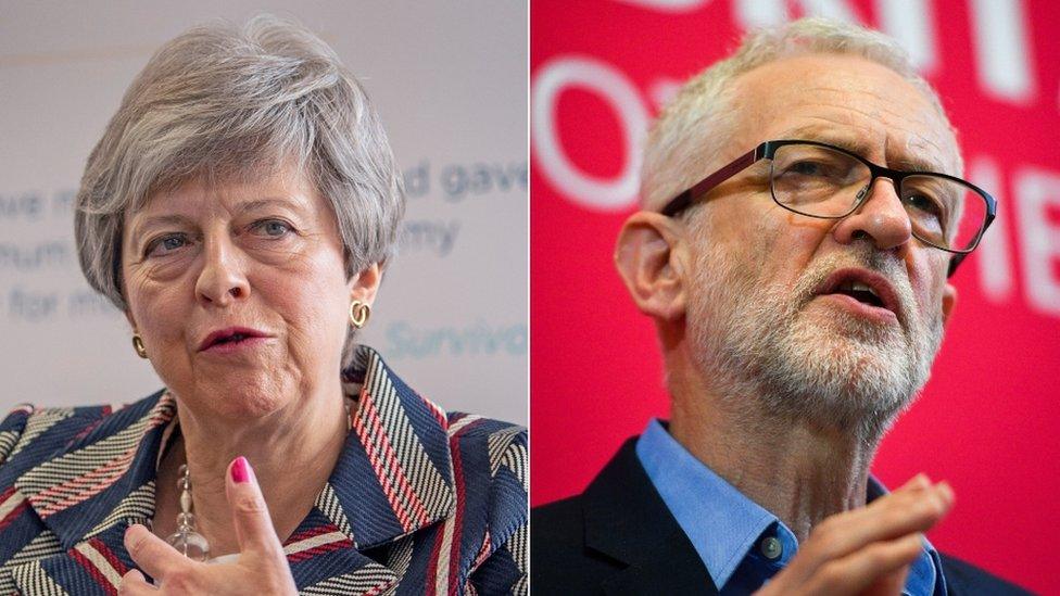 May and Corbyn