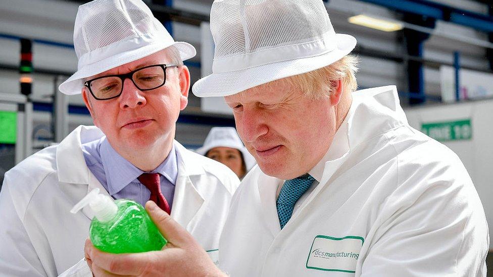 Michael Gove and Boris Johnson