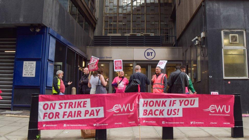 CWU strike action 30/08/2022