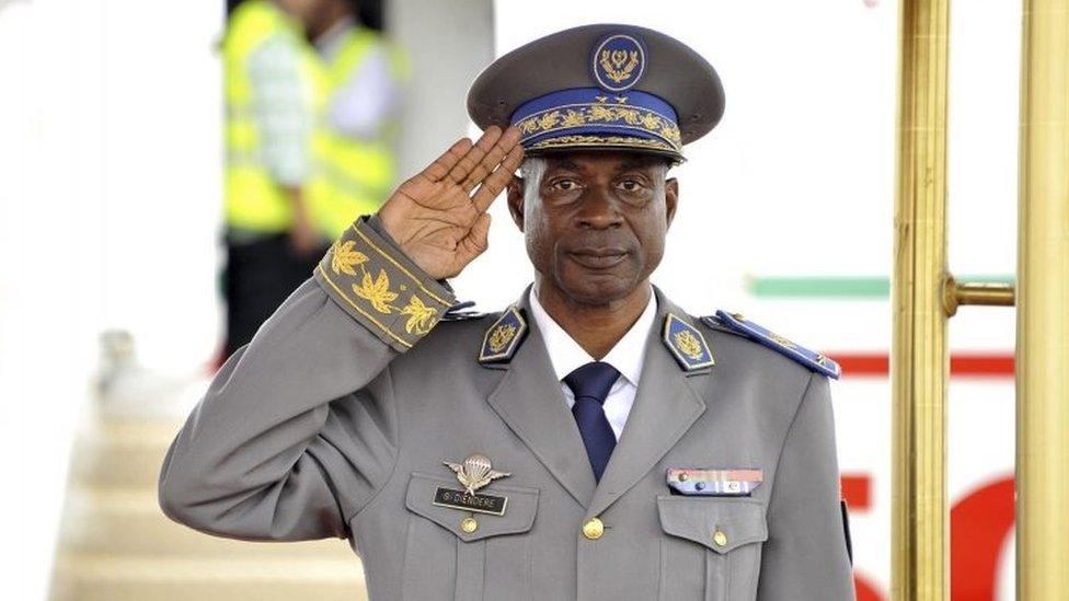 Coup leader Gen Gilbert Diendere