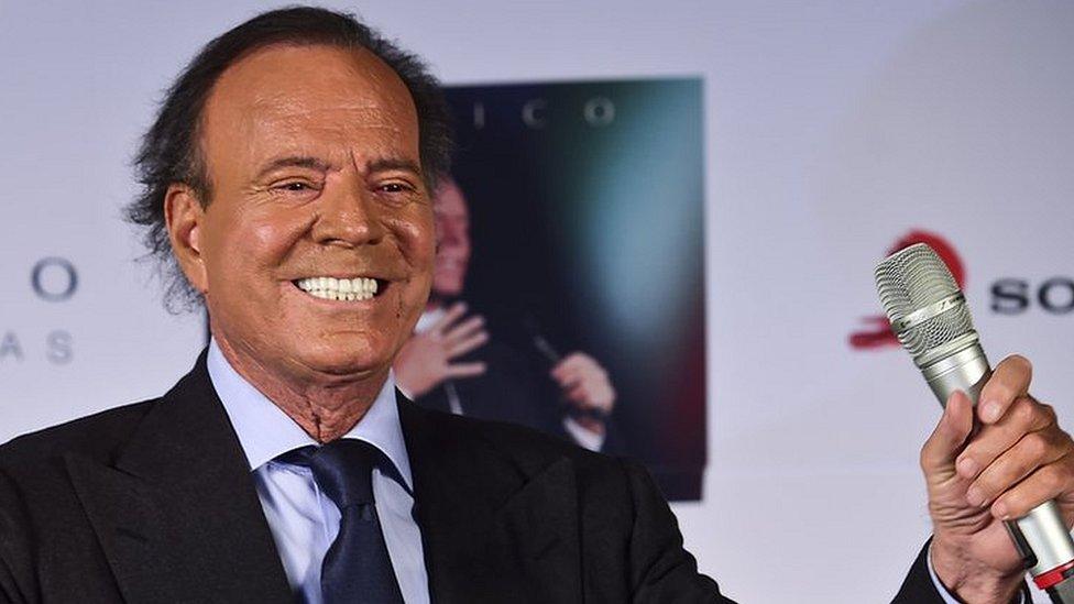 Julio Iglesias, Sept 2015 file pic