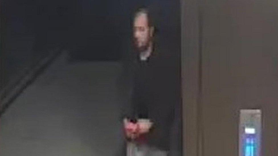 CCTV of man