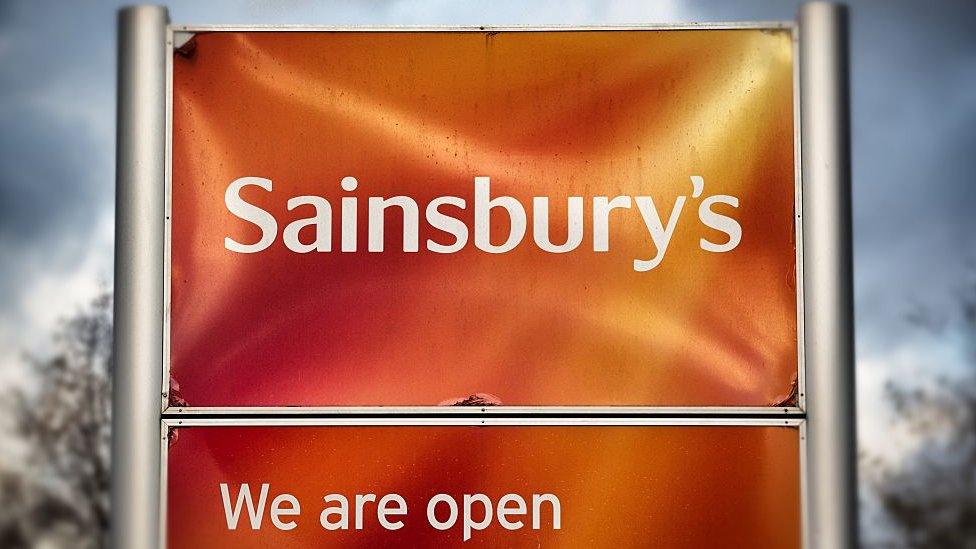 Sainsbury's sign