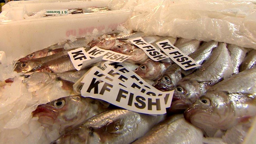 Peterhead fish market