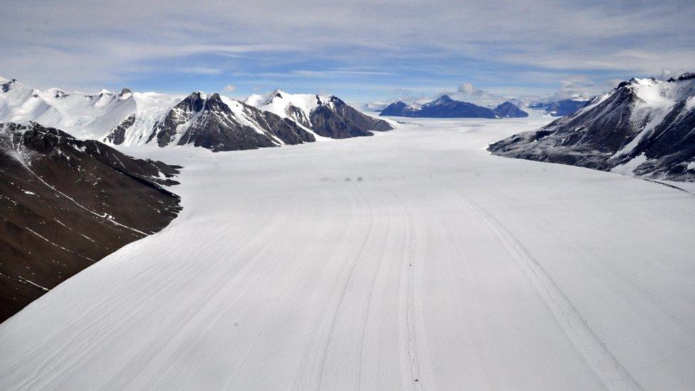 A scene from Antarctica