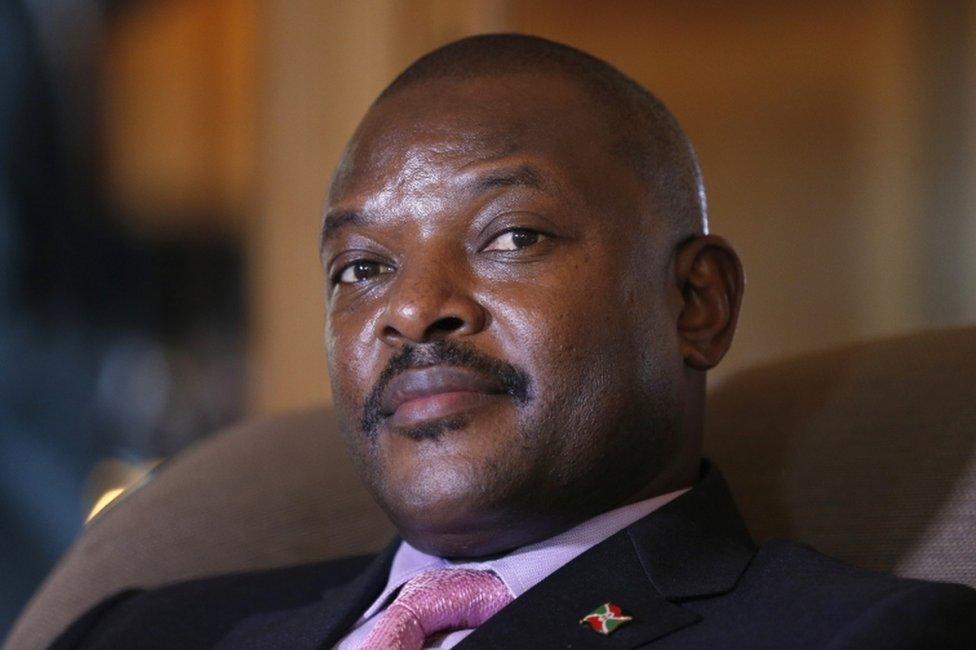 Burundi President Pierre Nkurunzinza