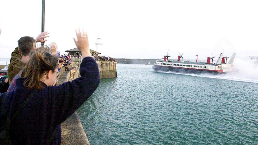 The Princess Margaret on her last voyage to Calais