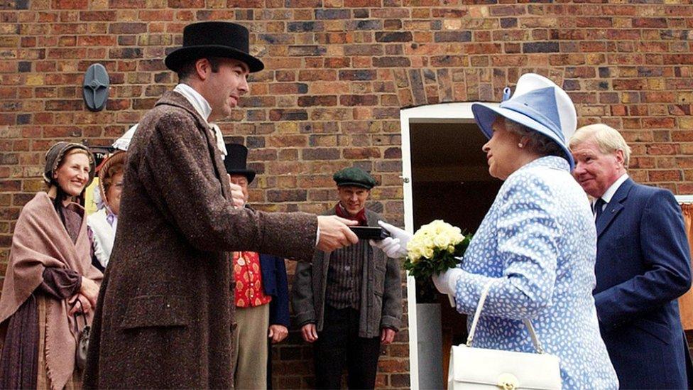 The Queen in Ironbridge