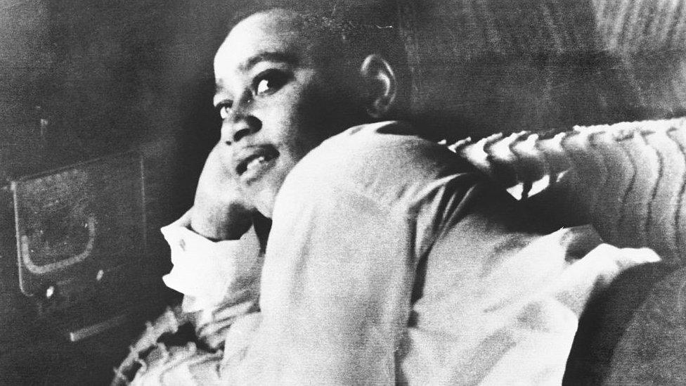 A young Emmett Till