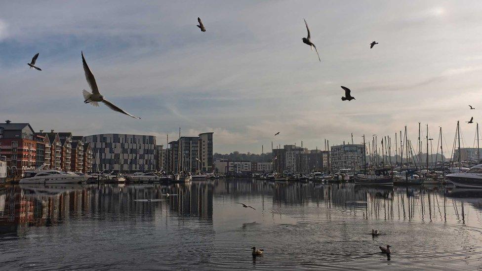 Ipswich waterfront