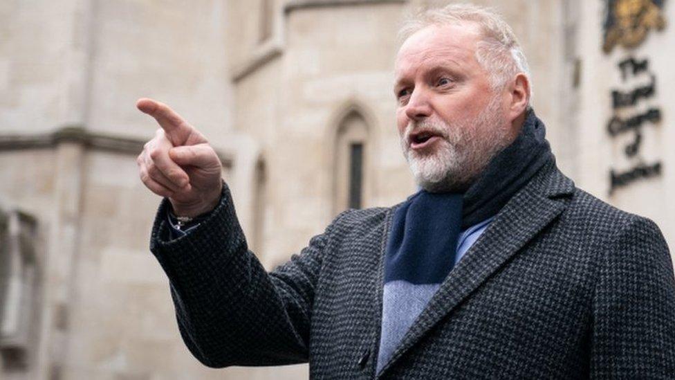 Harry Miller at Royal Courts of Justice