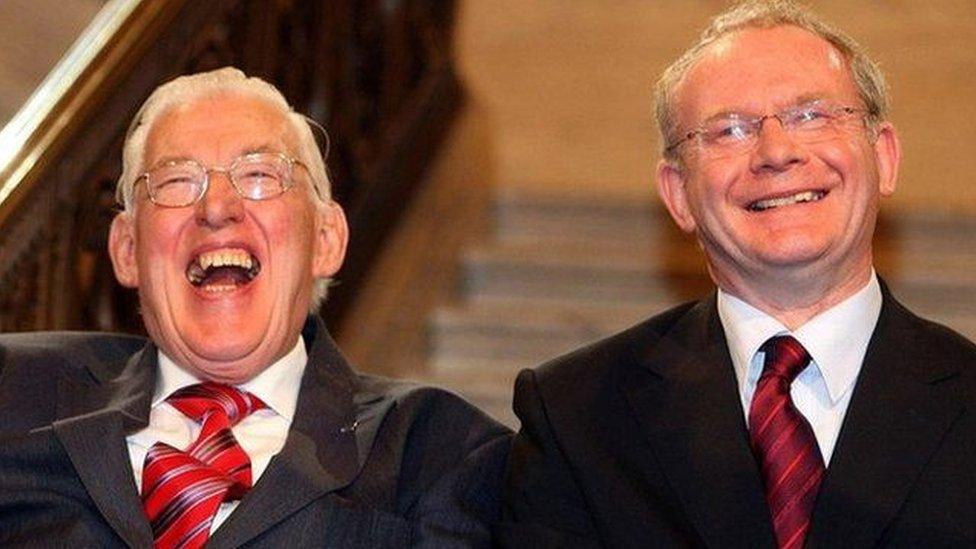 Ian paisley and martin McGuiness