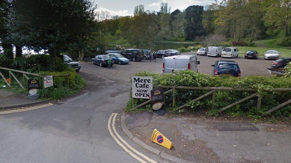 Car Park at The Mere in Scarborough