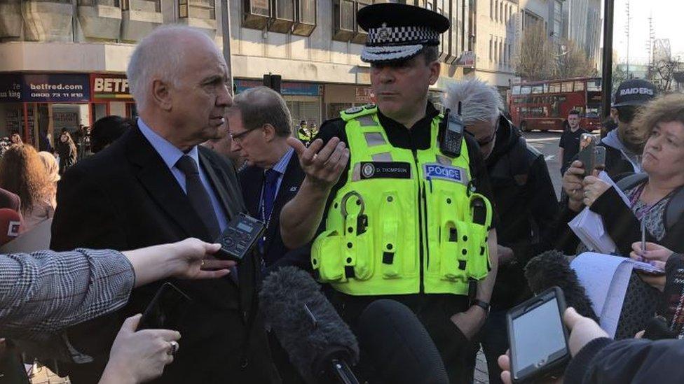 Chief Constable Dave Thompson and Crime Commissioner David Jamieson