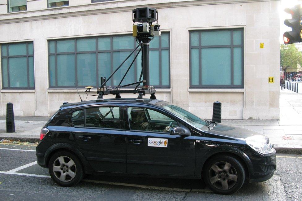 Google street view car