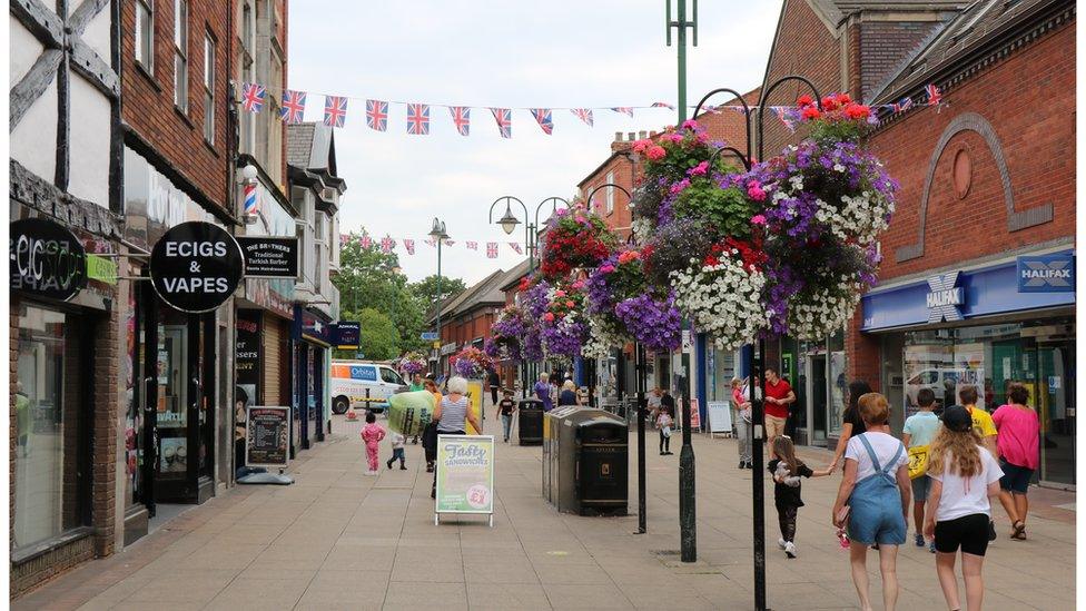 Crewe town centre