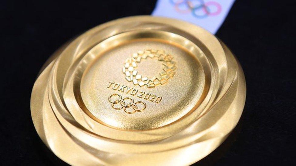 Tokyo Olympic medal