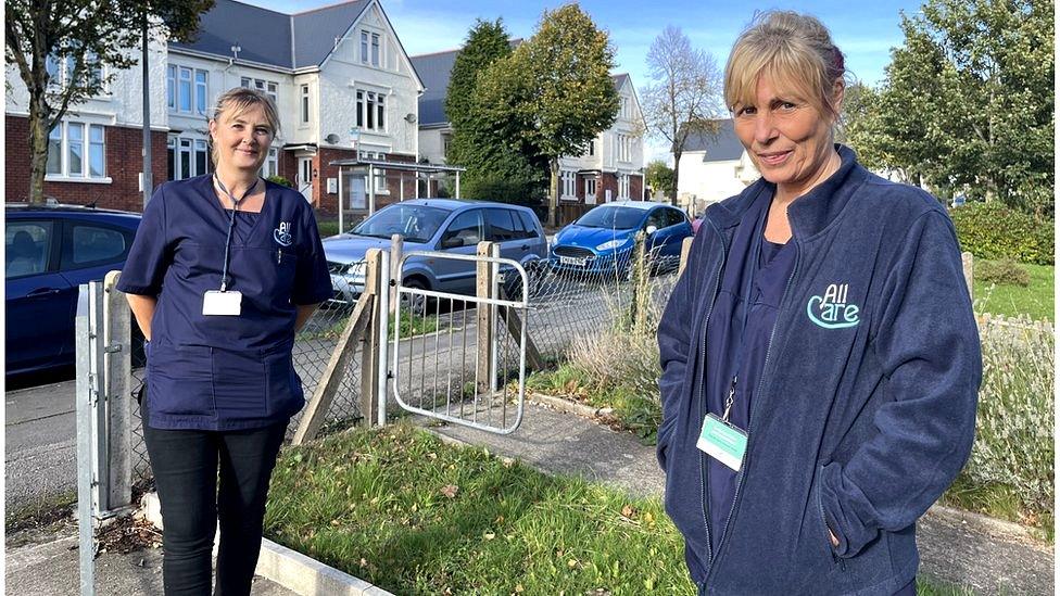 Nicola Peta Hales and Jane Davies