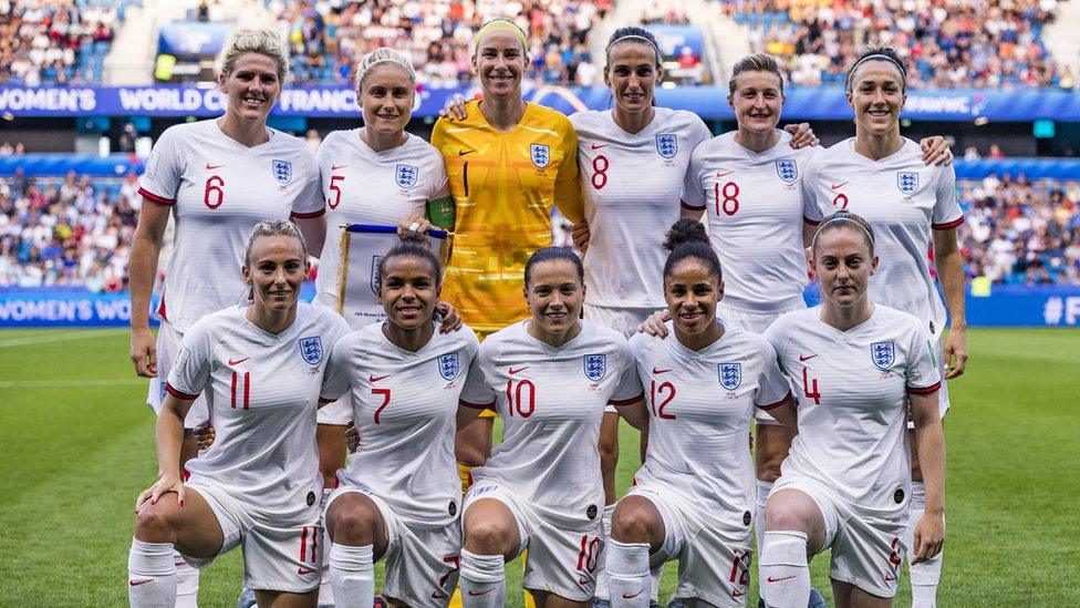 England women's football team