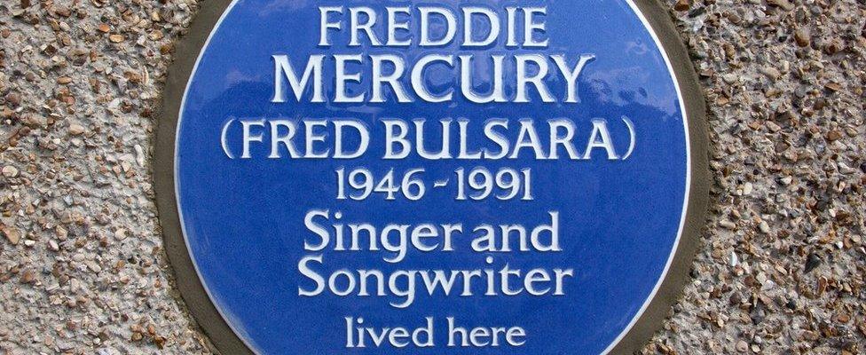 Freddie Mercury Blue Plaque