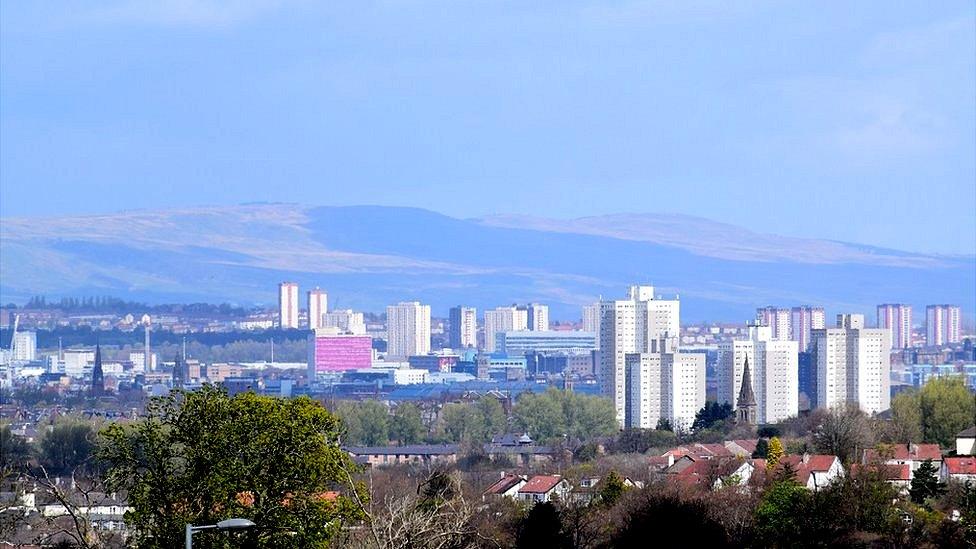 Glasgow high rises